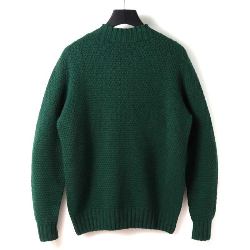 Drumohr(ドルモア) / スーパージーロンラムズウールミドルゲージシームレスモックネックアランニット(D4W125AR) [drm2520186-48]_画像2