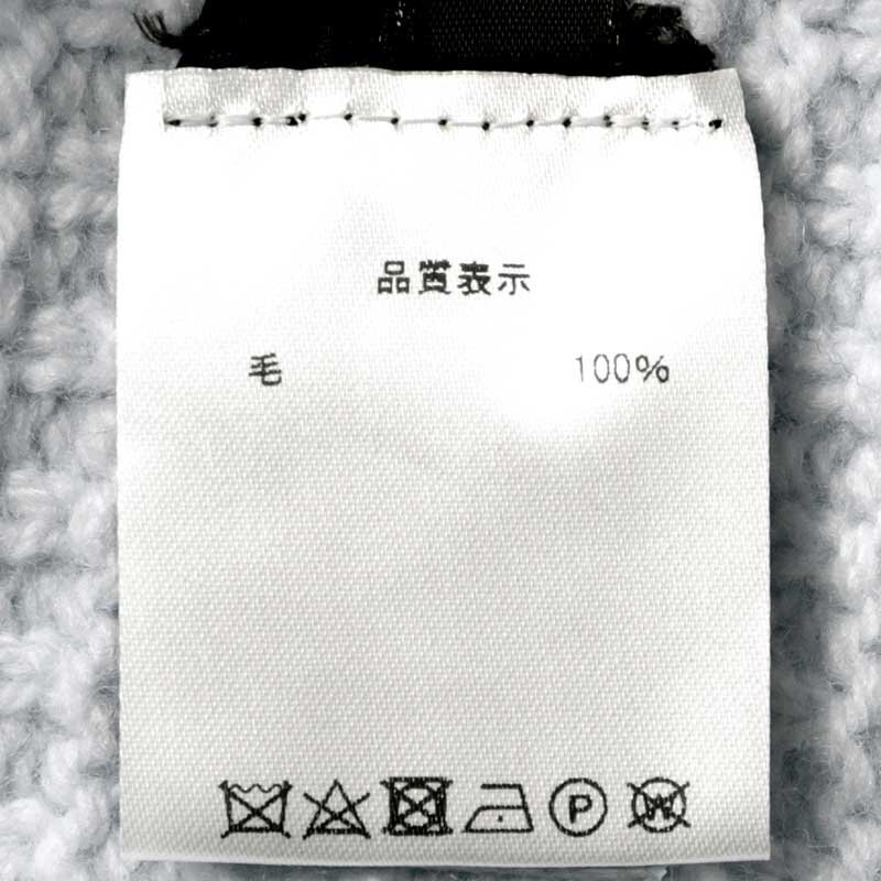 Drumohr(ドルモア) / スーパージーロンラムズウールミドルゲージシームレスモックネックアランニット(D4W125AR) [drm2520187-46]_画像7