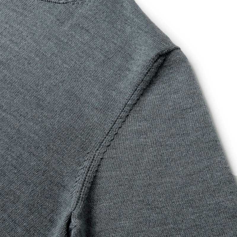 Drumohr(ドルモア) / 8Gエクストラファインメリノウールミドルゲージシームレスタートルネックニット(D7M104) [drm2520229-46]_画像6