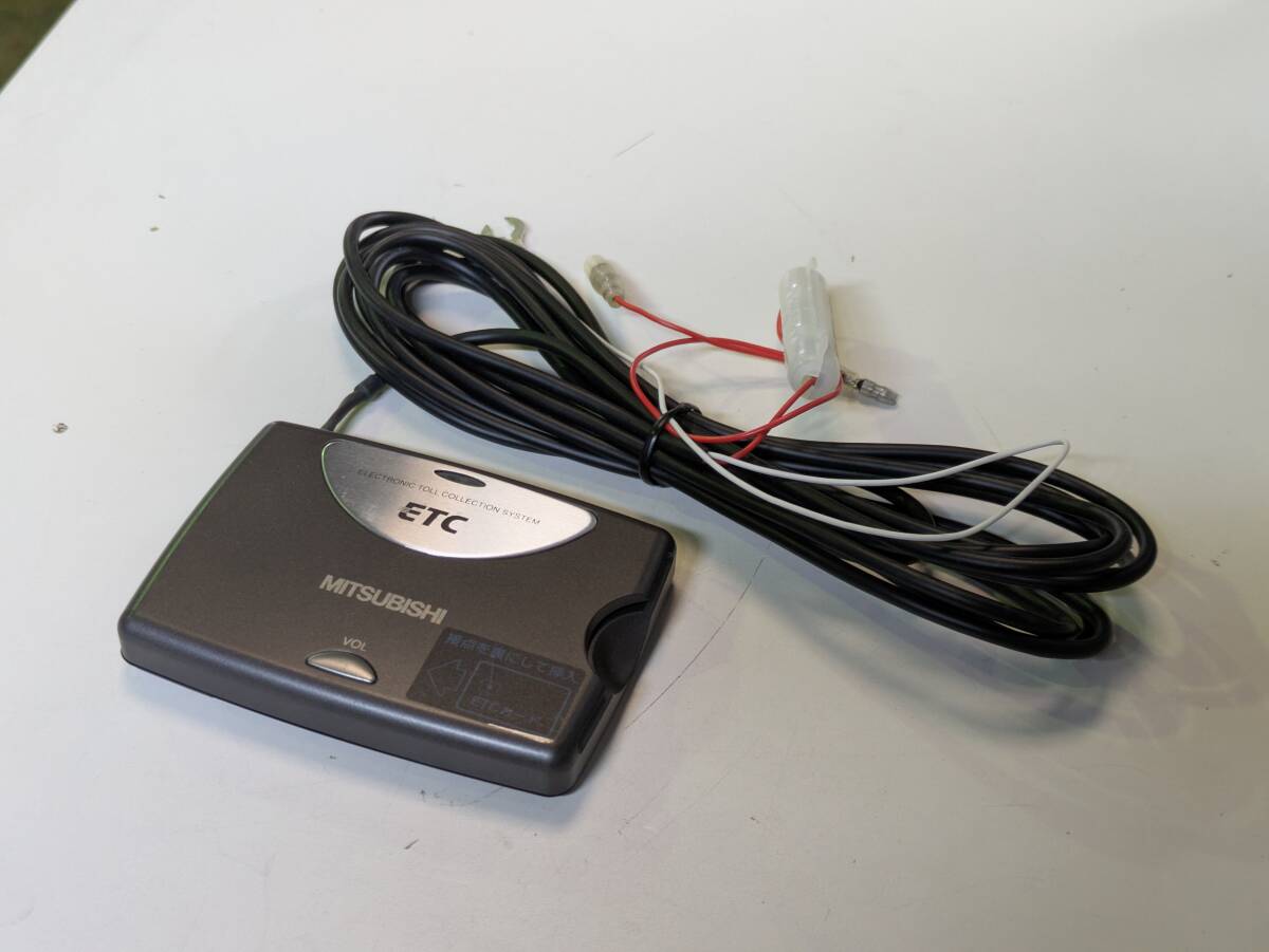 【通電確認OK】MITSUBISHI 三菱 ETC車載器 EP-9U22　_画像1