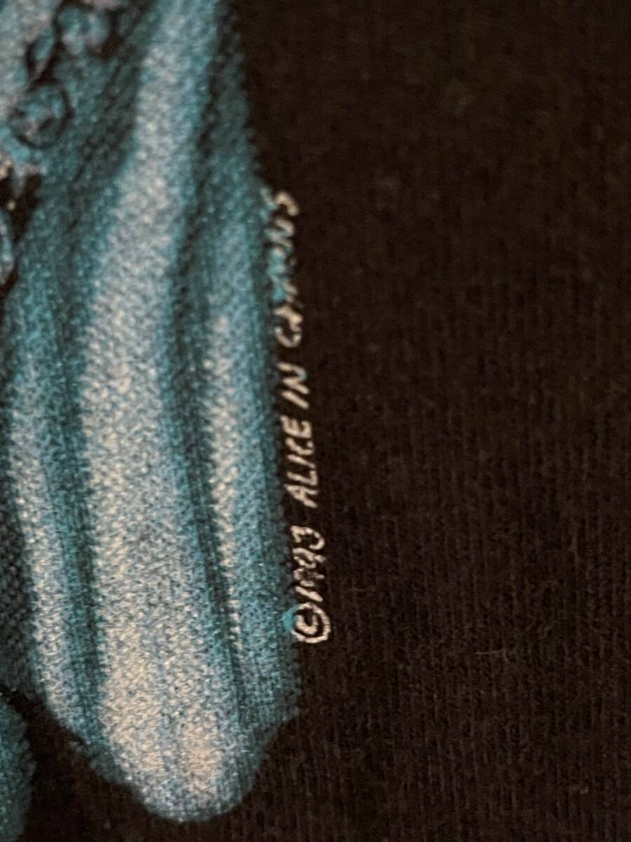 1993年 Alice In Chains アリス イン チェインズ Tシャツ サイン入り NIRVANA Smashing Pumpkins Pearl Jam SOUND GARDEN PANTERA ANTHRAX _画像7