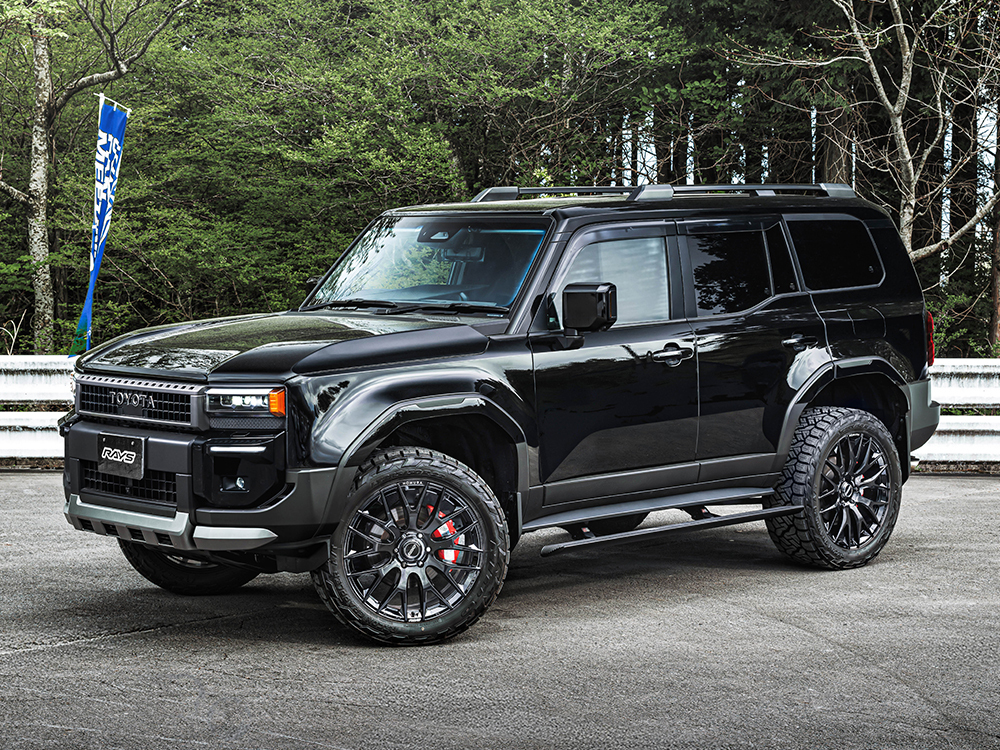 2026/1-2 RAYS レイズ HOMURA ホムラ 2X9R BNJ 新品4本 9.0J 20in IS55 PCD139.7 6H ランクル 300 250 LEXUS レクサス LX GX_画像2