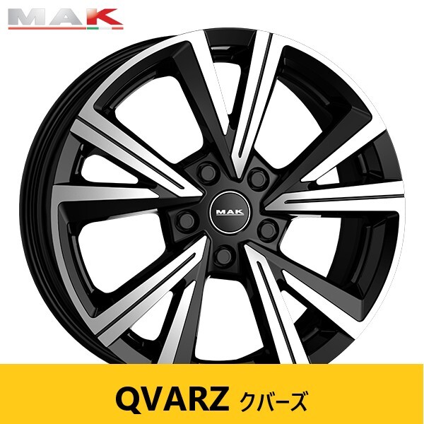 VW T-CROSS C1系 ブラックミラー 新品冬4本 阿部商会 MAK クバーズ 6.5J 16in IS47 ピレリ スタッドレス 205/60R16_画像1