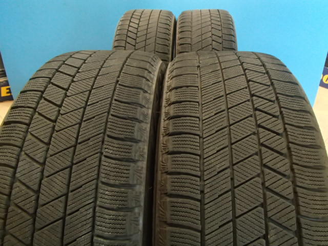 純正ボルト対応 中古4本 スタッドレス 冬 MAK シルバー色 17in PCD112 ブリヂストン ブリザック VRX3 205/45R17 ミニ BMW MINI F55 F56 F57_画像8