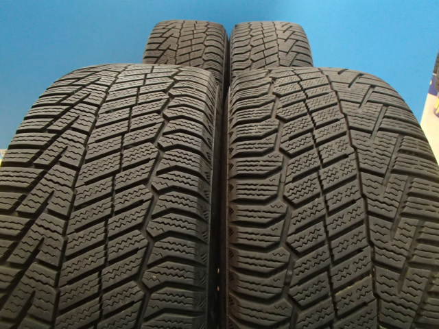 純正キャップ&純正ボルト対応 中古 冬 4本SET ケレナーズ 艶消し黒 17in PCD112 コンチネンタル 225/45R17 ミニ MINI F54 BMW F40 F44_画像8