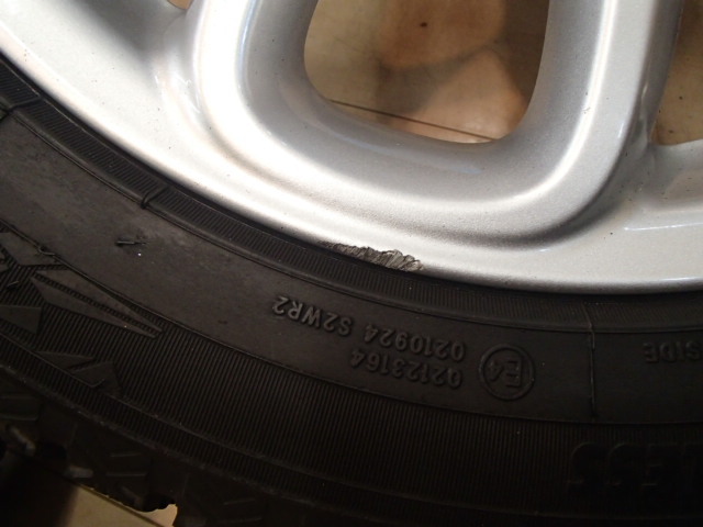 中古 スタッドレス4本 BMW MINI ミニ F55 F56 ループスポーク 494 6.5J 16in IS54 PCD112 TOYO GIZ2 195/55R16_画像6