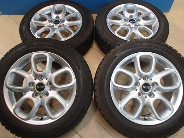 スタッドレス ピレリ 新品タイヤ付 BMW MINI ミニ F54 ループスポーク 494 7.0J 16in IS52 PCD112 ICE ZERO ASIMMETRICO 205/55R16_画像1