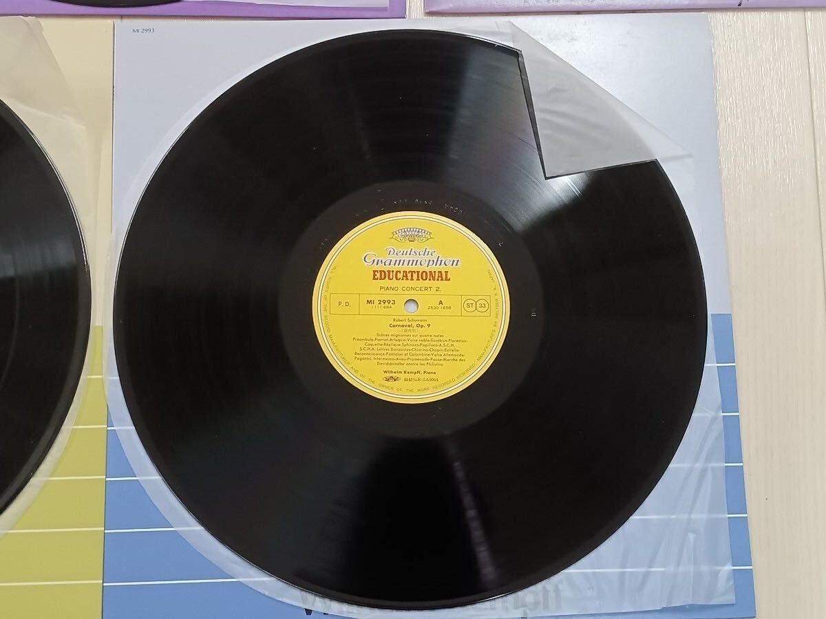 【MIU40】アナログレコード 音楽　F.LISZT PIANO DUET BEETHOVEN SCUMANN 再生未確認　レトロ　5枚セット　廃盤　_画像7