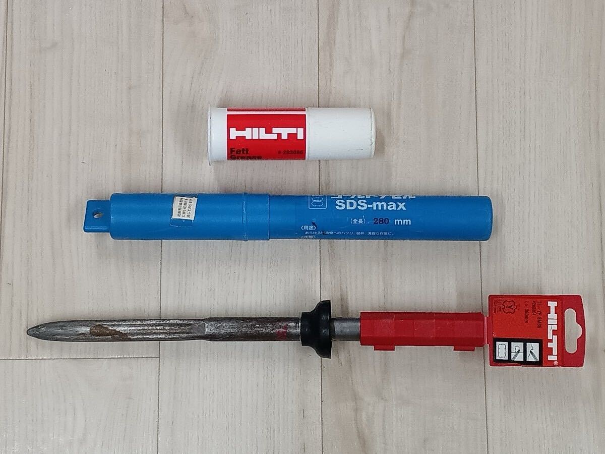 【MIU-42】HILTI te505 ヒルティ ハンマドリル 電動工具　動作未確認　現状品　中古_画像6