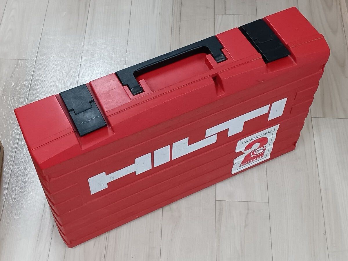 【MIU-42】HILTI te505 ヒルティ ハンマドリル 電動工具　動作未確認　現状品　中古_画像10