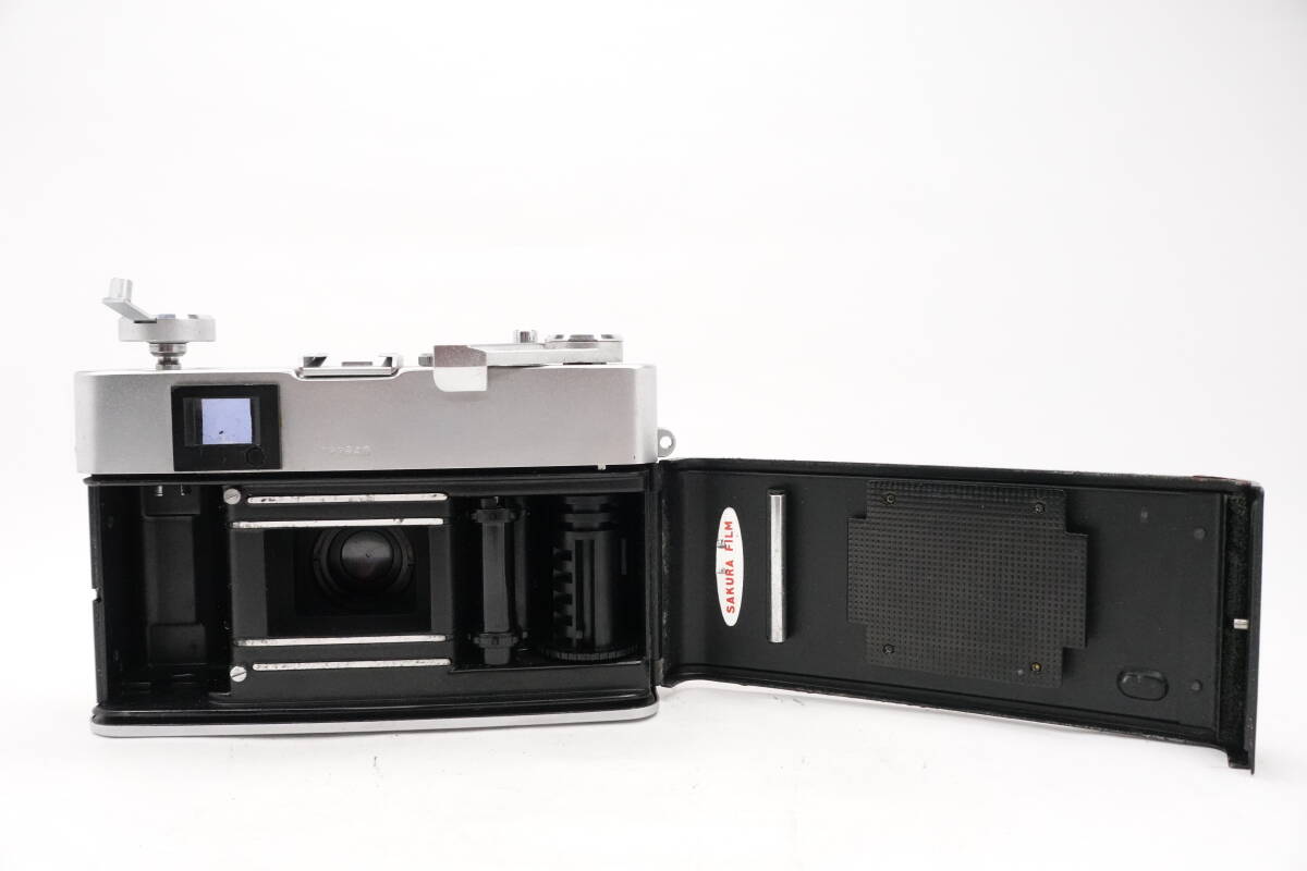 ★実用品★ コニカ KONICA EE-MATIC Deluxe フィルムカメラ レンジファインダー ★シャッター速度OK★ #2503-6-8-1302_画像5