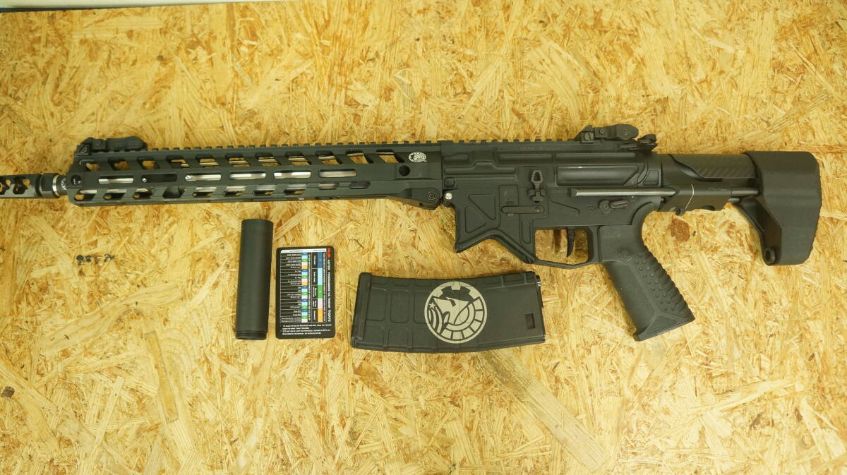 RWA 電動ガン BATTLE ARMS BAD556 LW ASTER TACTICKERショートストロークトリガー DSG 流速 ハイサイクル/ハイレスポンス カスタム 中古品_画像1