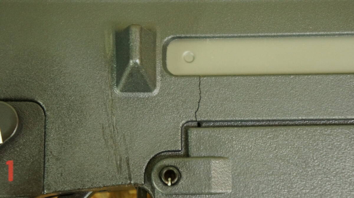 ARES HK SL-9 電動ガン 中古品 フレームヒビ有 傷有 動作品_画像7