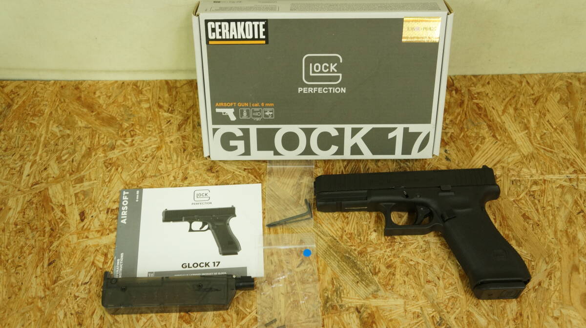 UMAREX GHK GlockAirsoft GLOCK 17 Gen.5 MOS グロック17 ガスブローバック　中古品　傷有　ガス漏れ無し、動作品_画像1
