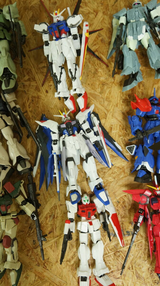機動戦士ガンダム Gフレーム 他食玩フィギュア18点まとめ 中古ジャンク品 塗装、スミ入れ有りの画像7