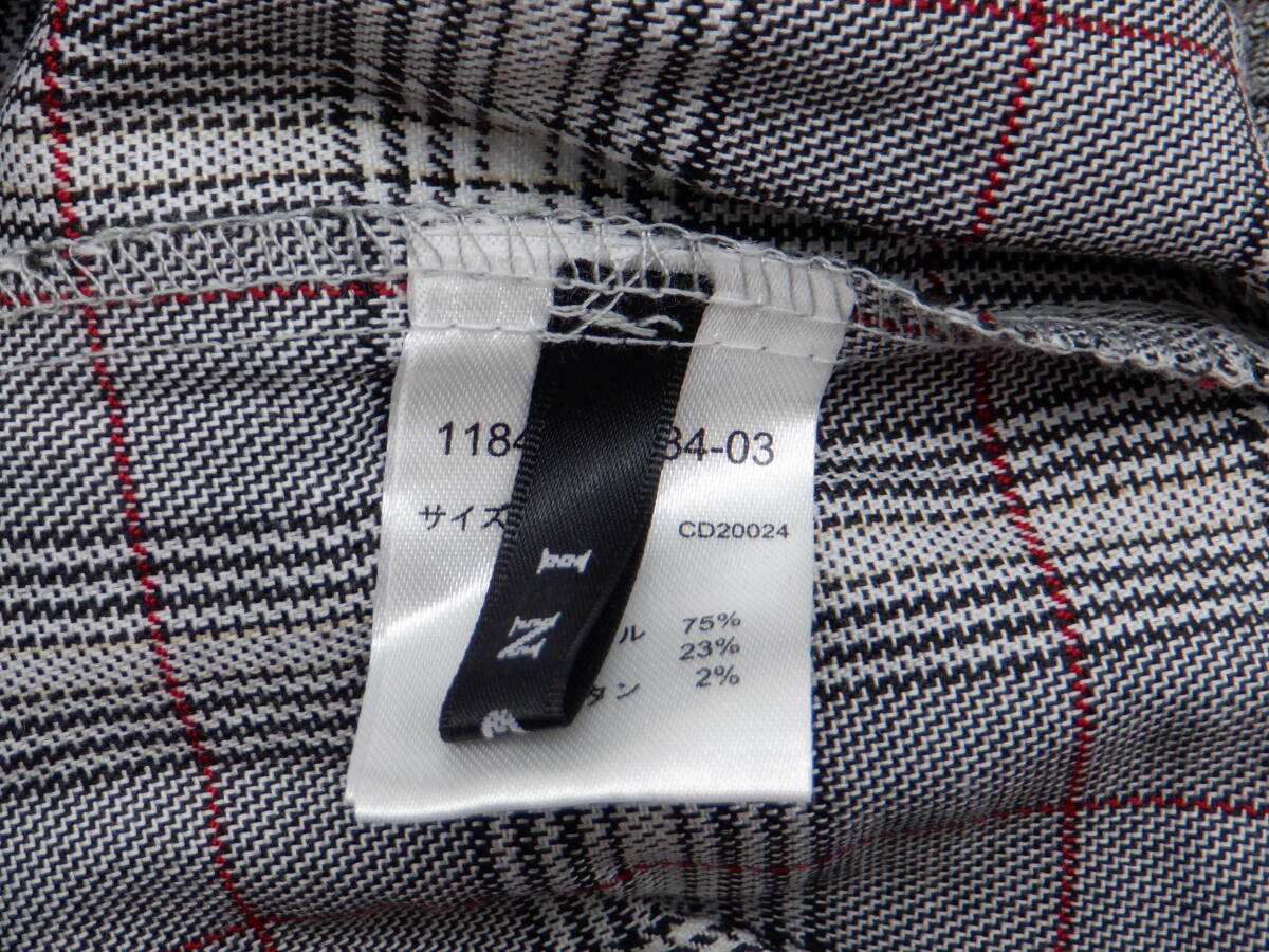 【新品】【INGNI イング】グレンチェック ガウチョパンツ/グレー【同梱可能】【パンツ】【ボトムス】_画像6