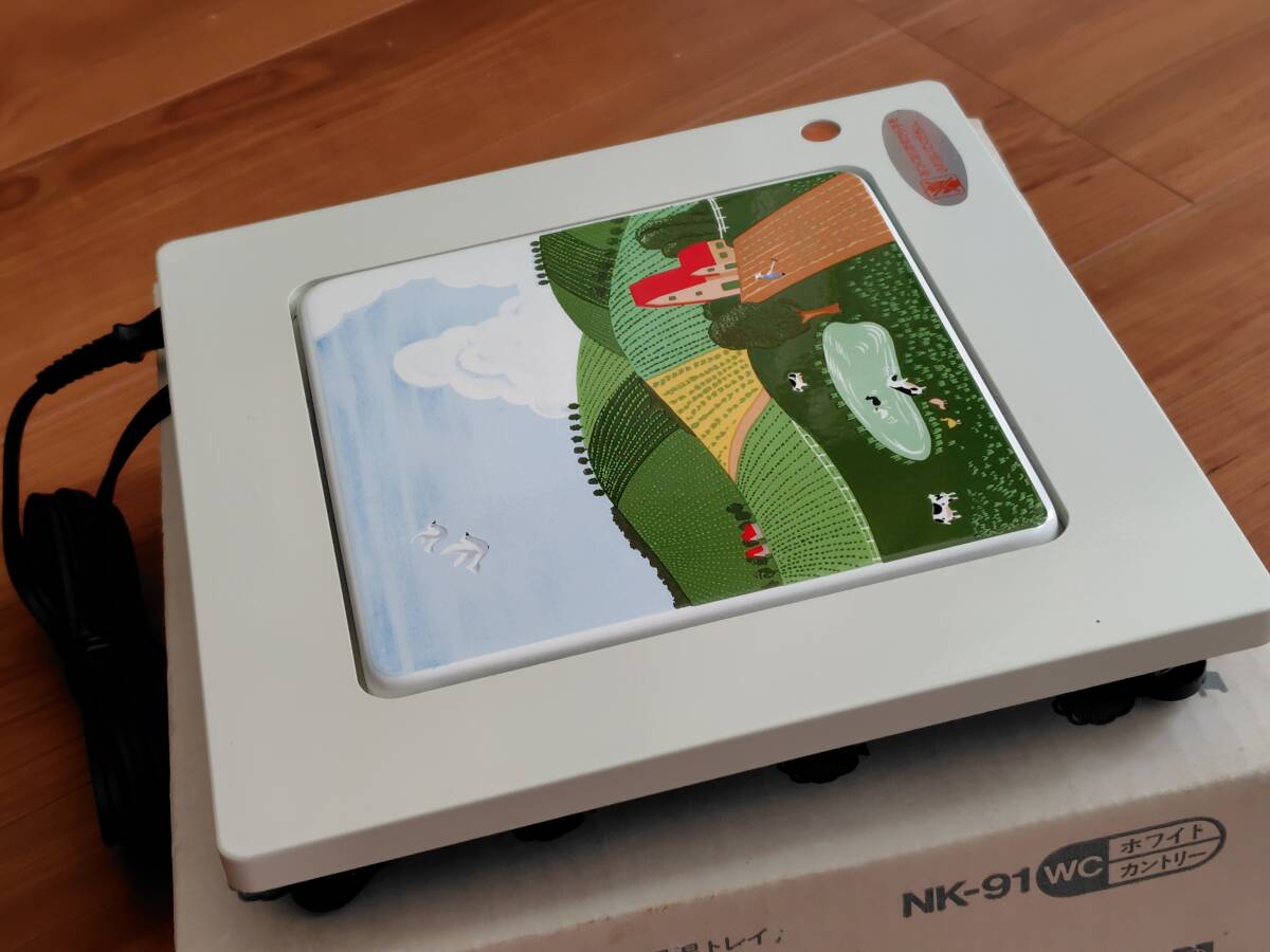 昭和レトロ　Nationalナショナル 電気ウォーマー 保温トレイNK-91_画像5