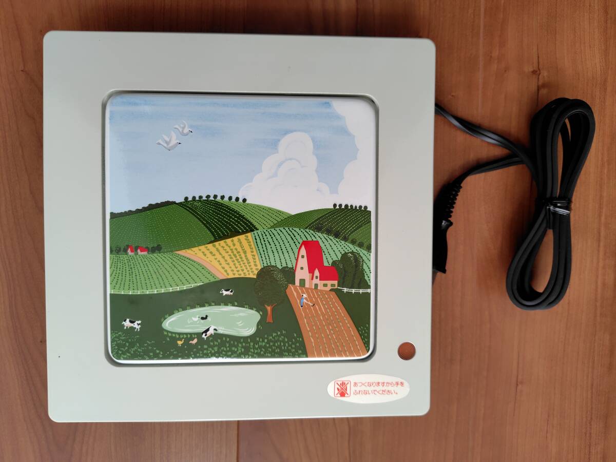 昭和レトロ　Nationalナショナル 電気ウォーマー 保温トレイNK-91_画像2