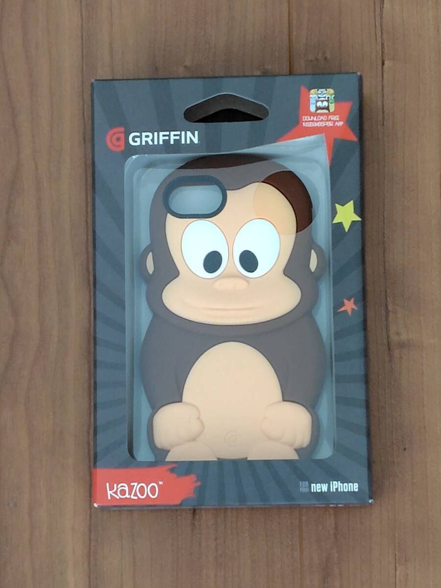 未開封未使用】グリフィン Griffin Technology KaZoo iPhone 5/5s、モンキー(Monkey)とエレファント( Elephant)のセット_画像4