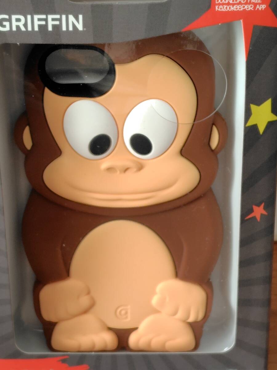 未開封未使用】グリフィン Griffin Technology KaZoo iPhone 5/5s、モンキー(Monkey)とエレファント( Elephant)のセット_画像6
