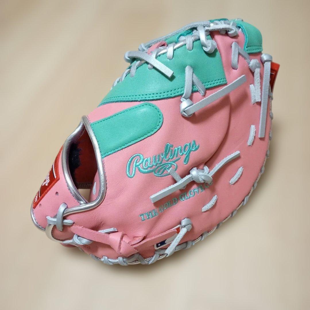 送料無料 Rawlings ローリングス 軟式用 ファーストミット HOH MLB COLORSYNC GR5HMM53_画像3