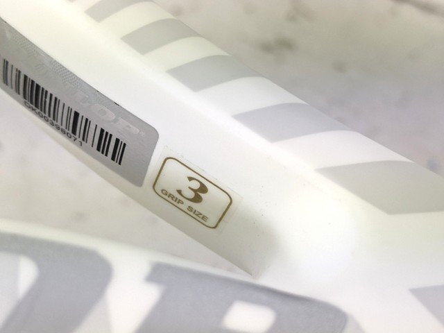 【9yt249】硬式用テニスラケット DUNLOP ダンロップ SX300【2023モデル】ホワイト 美品◆T2791♪_画像4