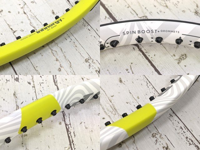 【9yt249】硬式用テニスラケット DUNLOP ダンロップ SX300【2023モデル】ホワイト 美品◆T2791♪_画像7