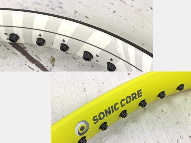 【9yt249】硬式用テニスラケット DUNLOP ダンロップ SX300【2023モデル】ホワイト 美品◆T2791♪_画像8