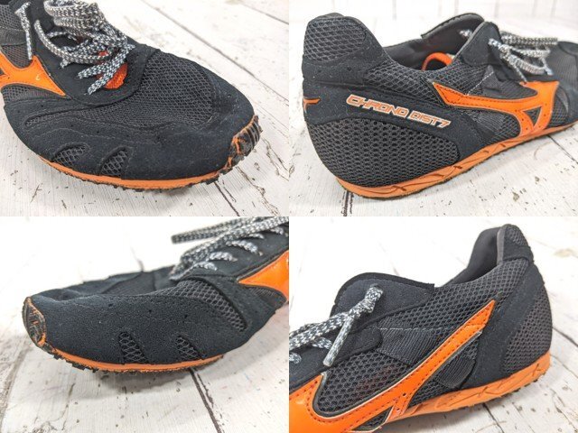 【4yt326】中・長距離用 陸上競技用スパイクシューズ MIZUNO ミズノ クロノディスト 7 サイズ：24.5㎝◆L96♪_画像4