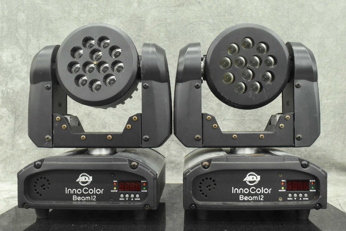 【J】ADJ Inno Color Beam12 ムービングヘッド 照明 187725_画像2