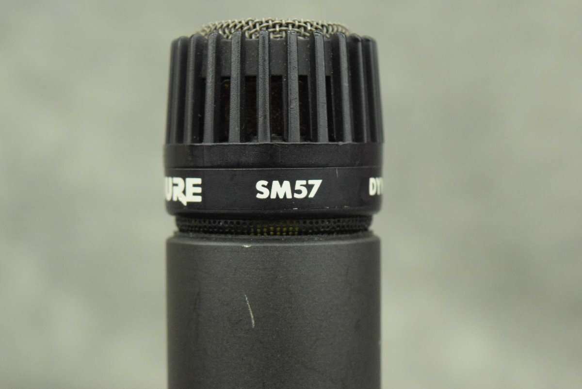 【J】SHURE SM57 2本セット ダイナミックマイク シュアー 3074278の画像8