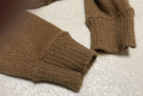 $〜リピーター様特典割引有り◎希少アルパカ100%◎I.T.S international◎カーディガン_画像7