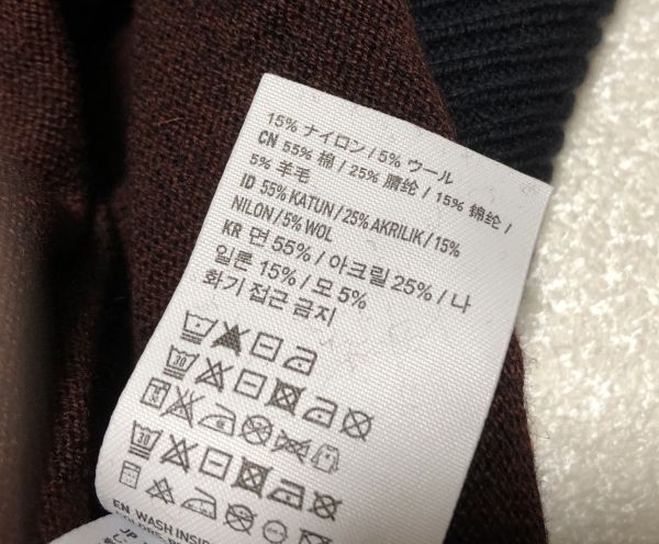 ★★初お取引様&P取得リピーター様→条件達成特典有り◎新品◎アメリカンイーグル◎Vネックセーター 羊毛混_画像6