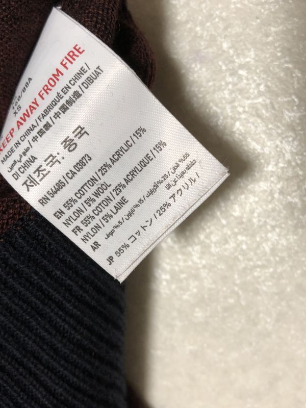 ★★初お取引様&P取得リピーター様→条件達成特典有り◎新品◎アメリカンイーグル◎Vネックセーター 羊毛混_画像5