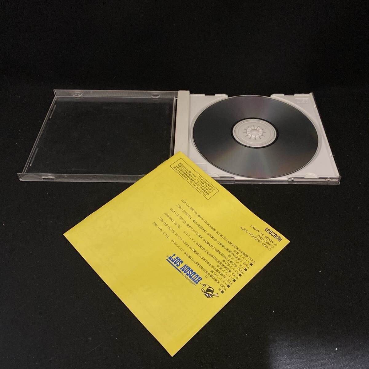 【Li01】PCE PCエンジン 銀河お嬢様伝説　ユナ1.2 セット/HE PC Engine CD-ROM2 SYSTEM ハドソン