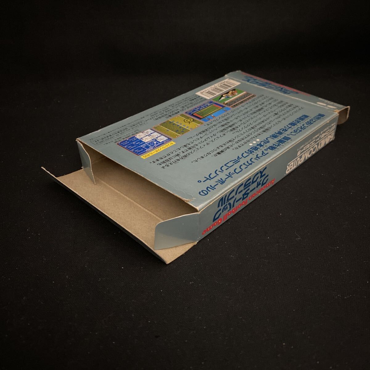 【Li26】FC ソフト クォーターバックスクランブル 箱説葉書付/ ファミコン 任天堂 レトロゲーム 起動確認済 ポニーキャニオン_画像3