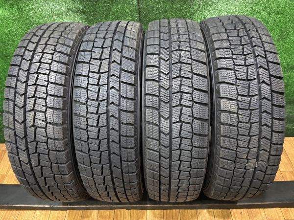24年製 ダンロップ ウィンターマックスWM02 165/65R15 アルミホイール付き 4本 4.5J ET45/4H 100 スタッドレス デリカミニ _画像8