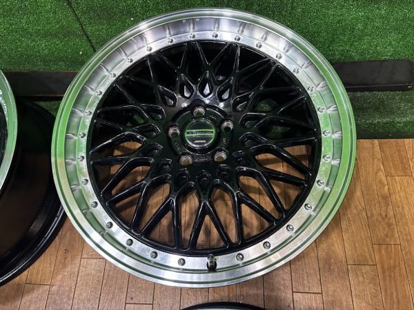 AME　シュタイナー　FTX　アルミホイール　20インチ　8.5J　ET48　5H　PCD114.3　4本　共豊　30系アルファード_画像6