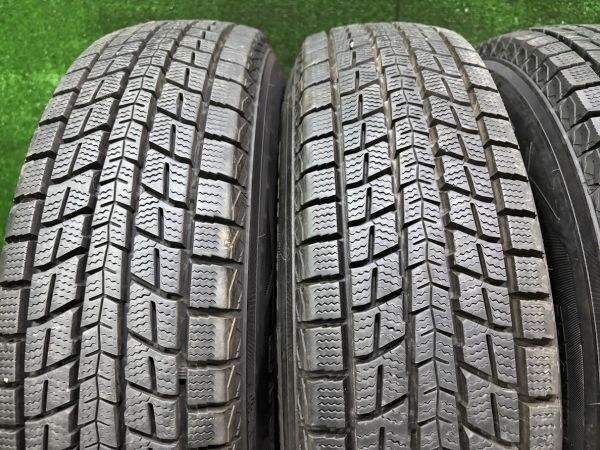 ジムニー ダンロップ ウィンターマックスSJ8 175/80R16 マッドブラックアルミホイール付き 4本 5.50J ET22/5H 139.7 スタッドレス_画像9