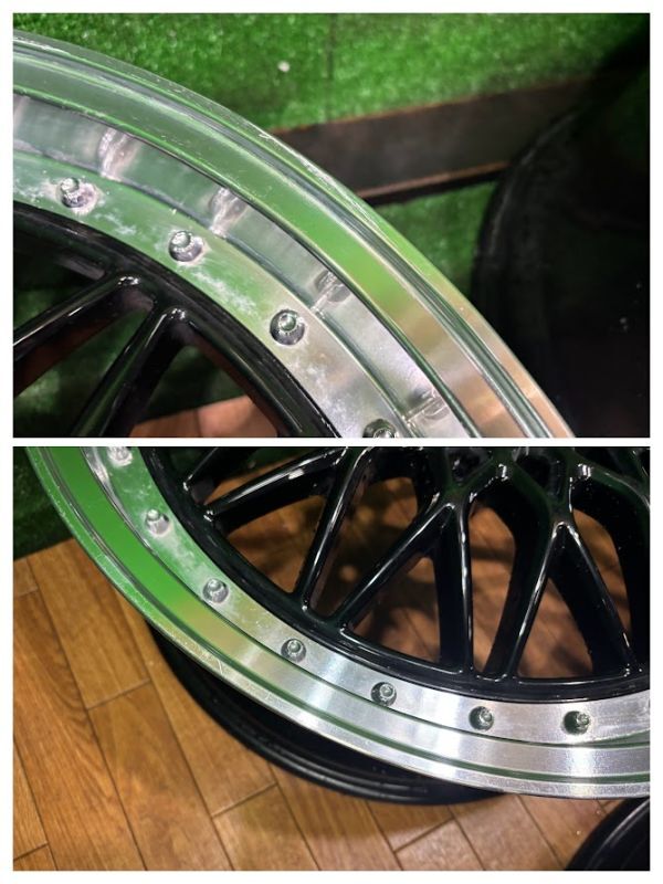 AME　シュタイナー　FTX　アルミホイール　20インチ　8.5J　ET48　5H　PCD114.3　4本　共豊　30系アルファード_画像5