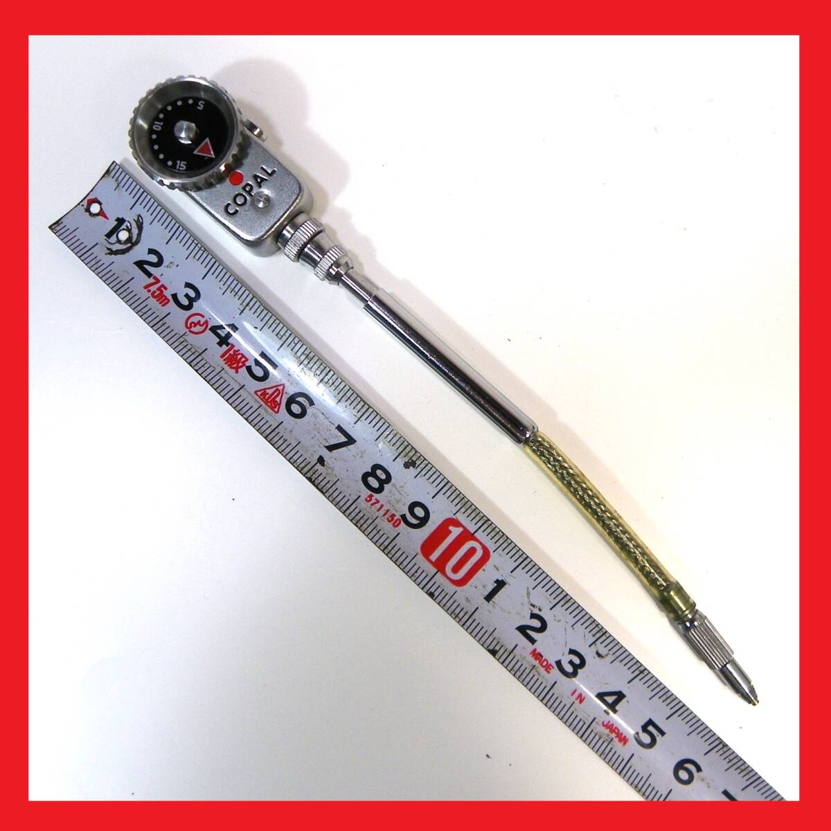 定形外郵便.180円発送OK　COPAL 長い セルフタイマー　動作確認済み　曲がる.セルフタイマー　レリーズ？　珍品.希少　（赤枠.樂多我）_画像1