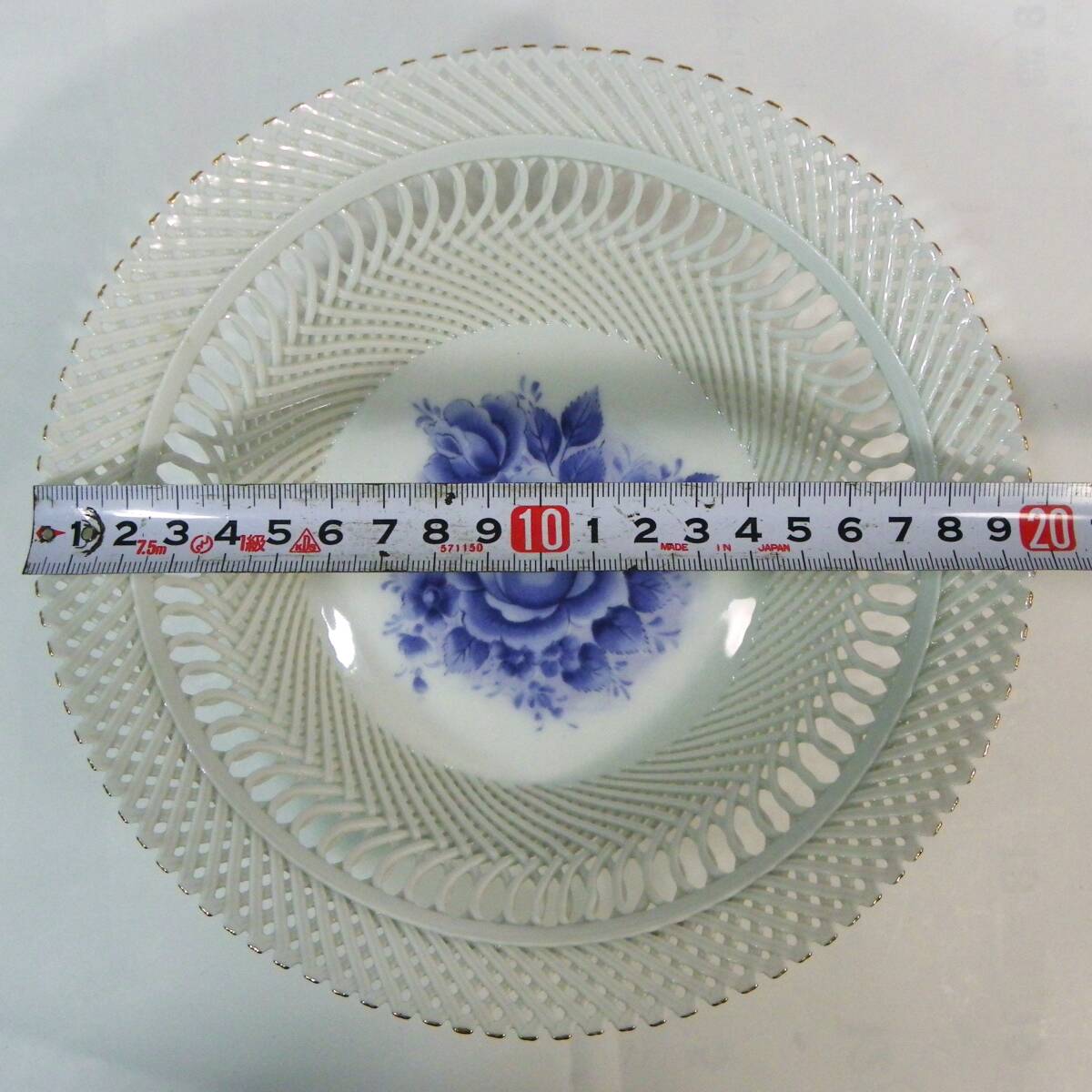 ゆうパック.60サイズ送料記載済み　MOGA ROMANIA モガ・ルーマニア レース編み ハンドクラフト　欠けも無し程度良（赤枠.楽）_画像8