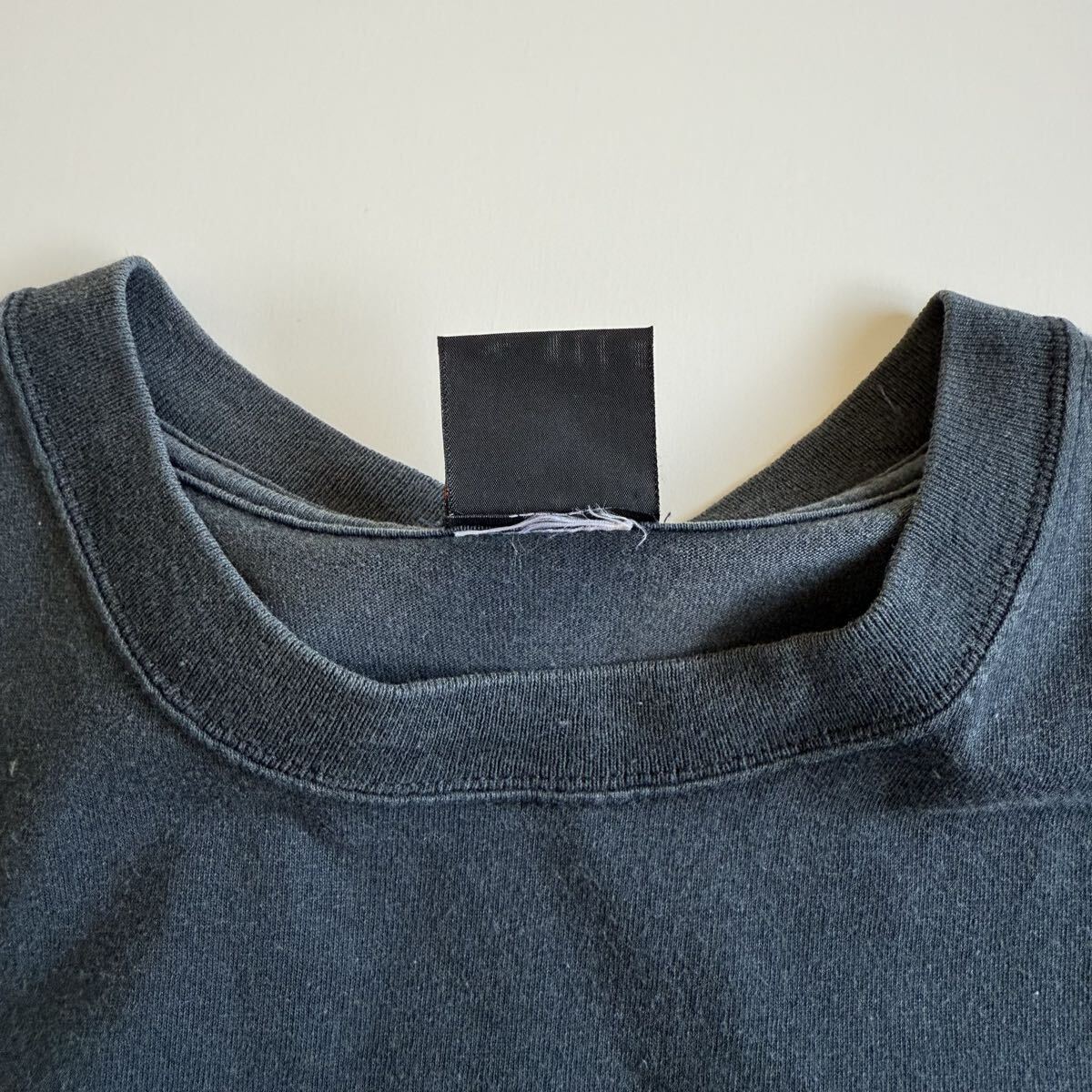 90s THRASHER スカルロゴ Tシャツ XL ビンテージ OLD スケート スラッシャー MAGAZINE スカルウイング _画像5