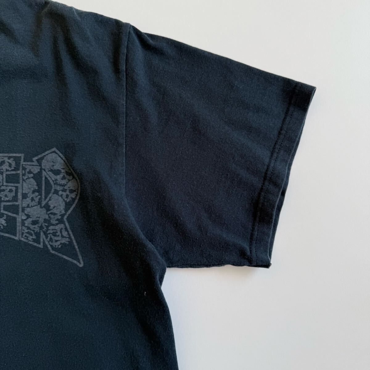 90s THRASHER スカルロゴ Tシャツ XL ビンテージ OLD スケート スラッシャー MAGAZINE スカルウイング _画像7