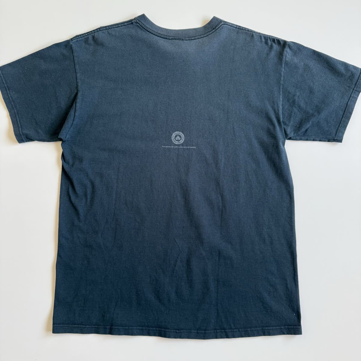 90s THRASHER スカルロゴ Tシャツ XL ビンテージ OLD スケート スラッシャー MAGAZINE スカルウイング _画像3