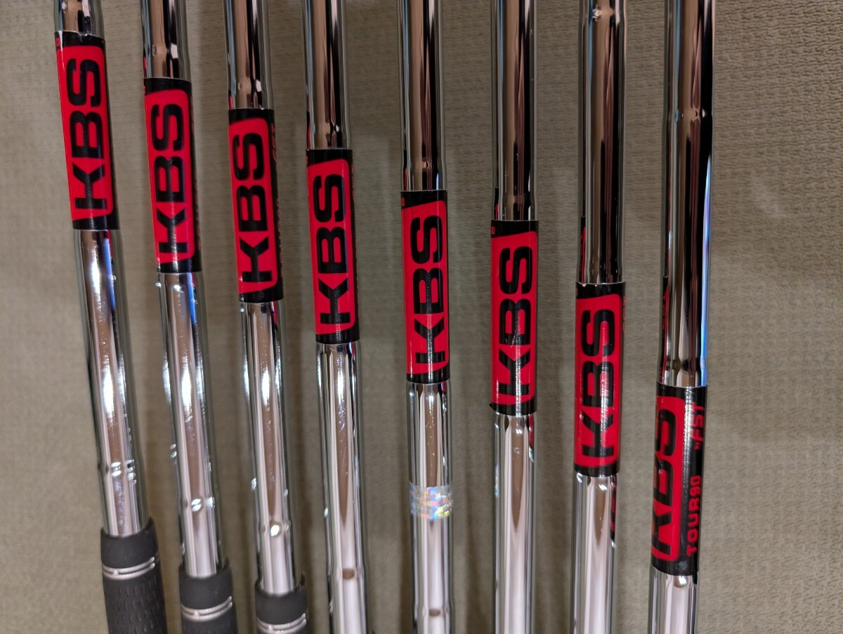 Titleist AP3 718 3〜PW 8本セット KBS TOUR90 S_画像8