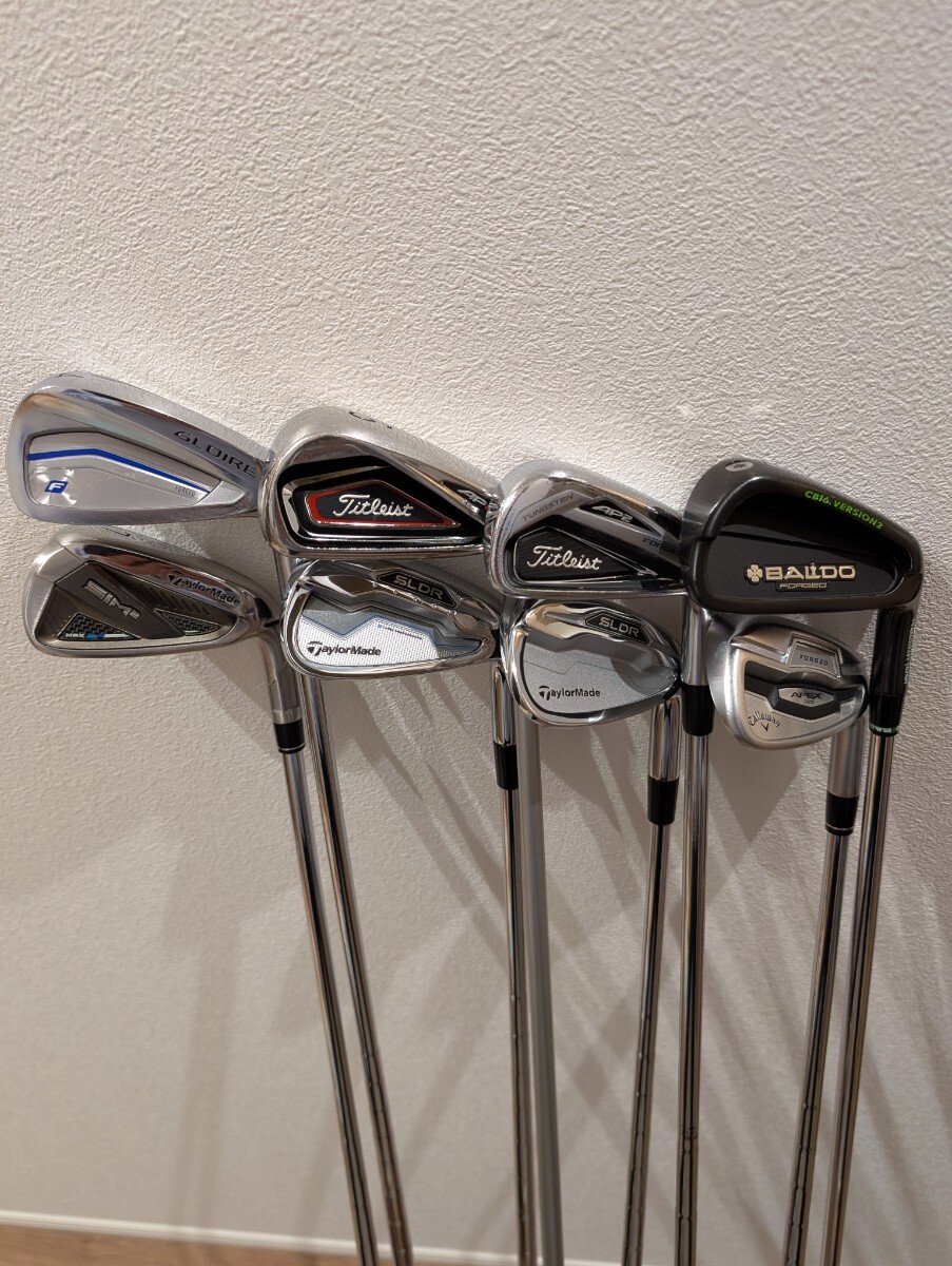 単品アイアン8本セット TaylorMade Titleist BALDO Callaway_画像1