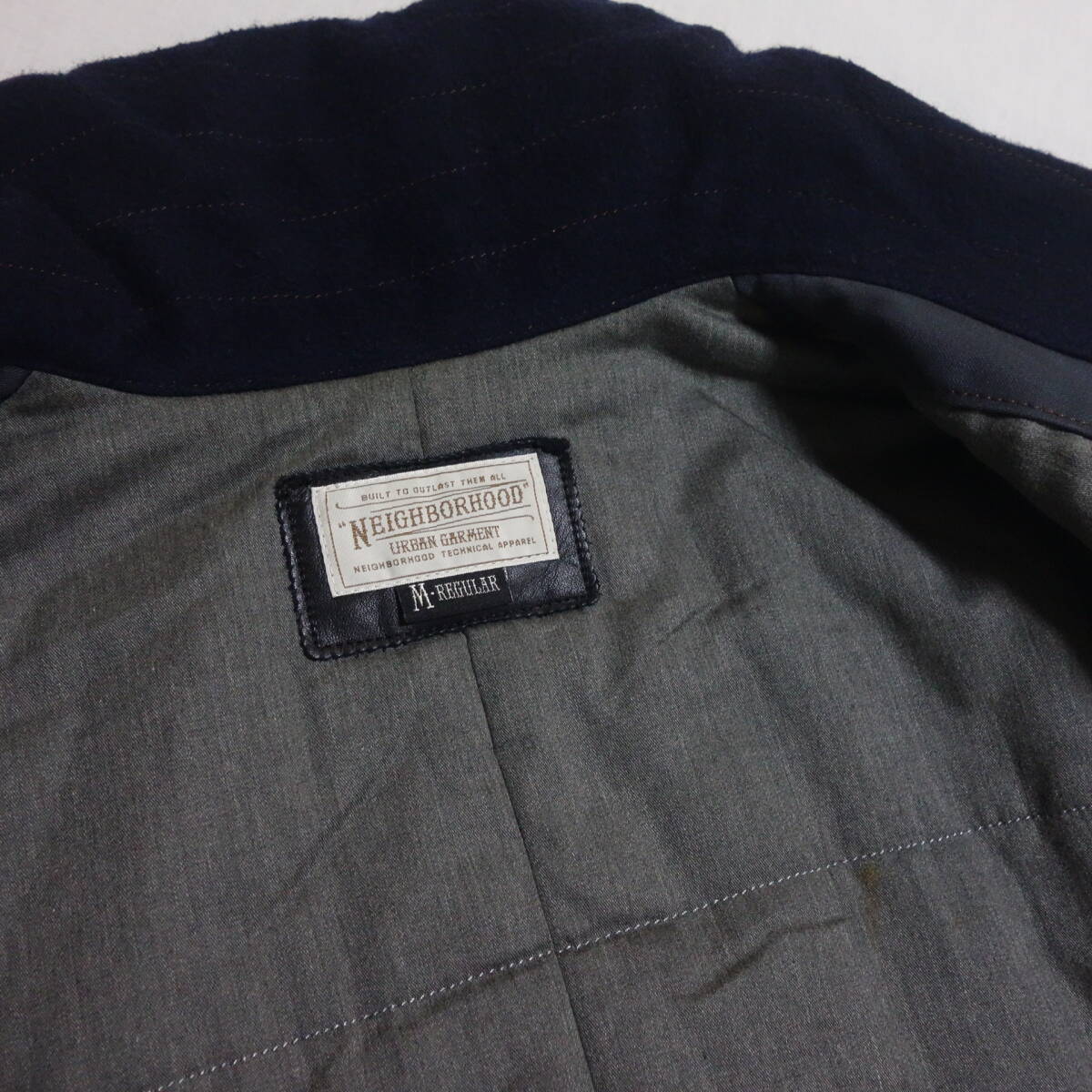 【NEIGHBORHOOD ネイバーフッド ミリタリー カーコート M】132AQNH-JKM07 G-69/C-COAT ジャケット 難あり_画像8
