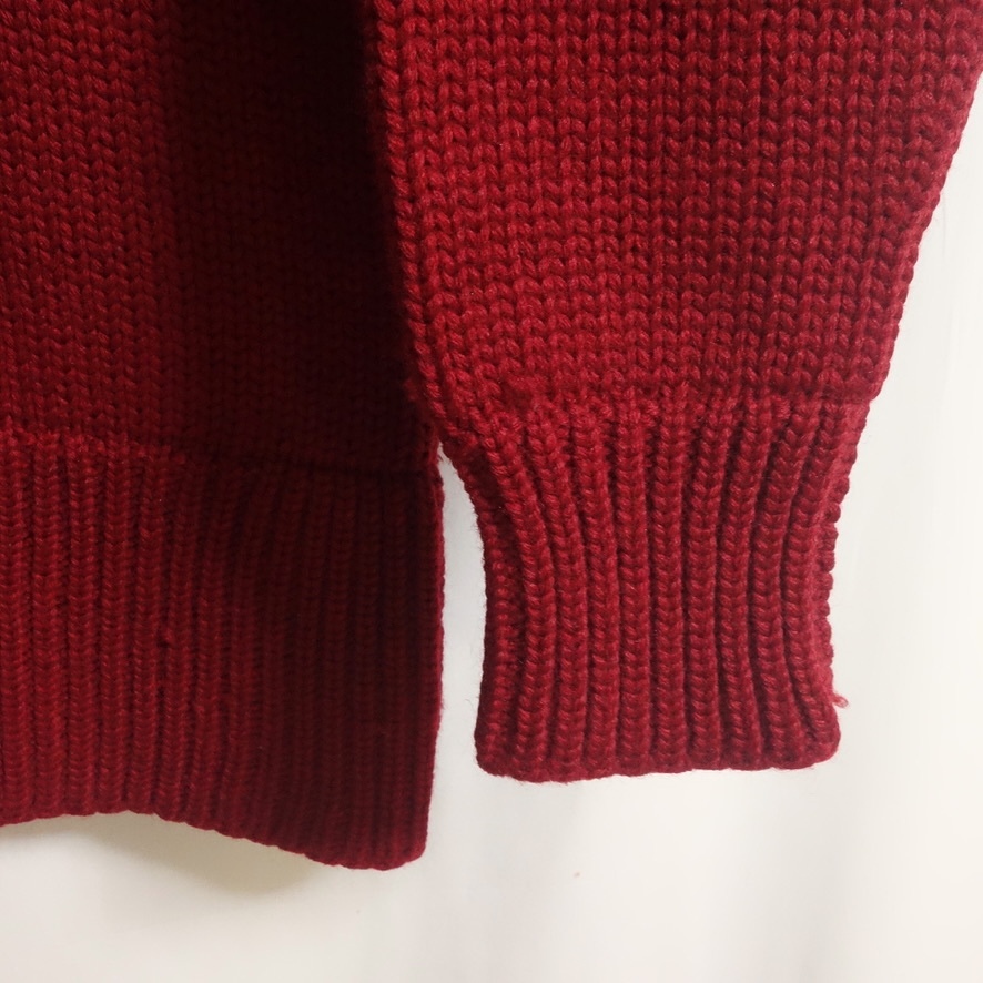 【30's A.G.Spalding COLLEGIATE スポルディング Vネック セーター 38】ビンテージ 40's カレッジ レタード_画像5