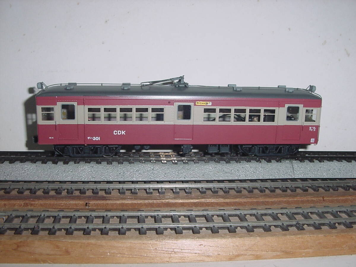 HOm Modellwagen 銚子のデハ301 ビューゲル メーカー完成品_画像5